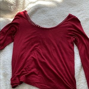 Red long sleeve